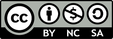 Creative Commons Attribution-NonCommercial-ShareAlike 4.0 International (CC BY-NC-SA 4.0)